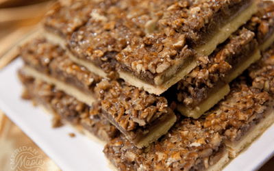 Chewy Maple Nutty Bars
