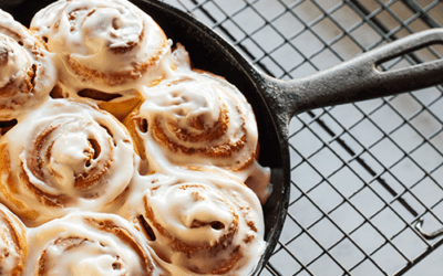 Mother’s Day Maple Syrup Glazed Cinnamon Rolls
